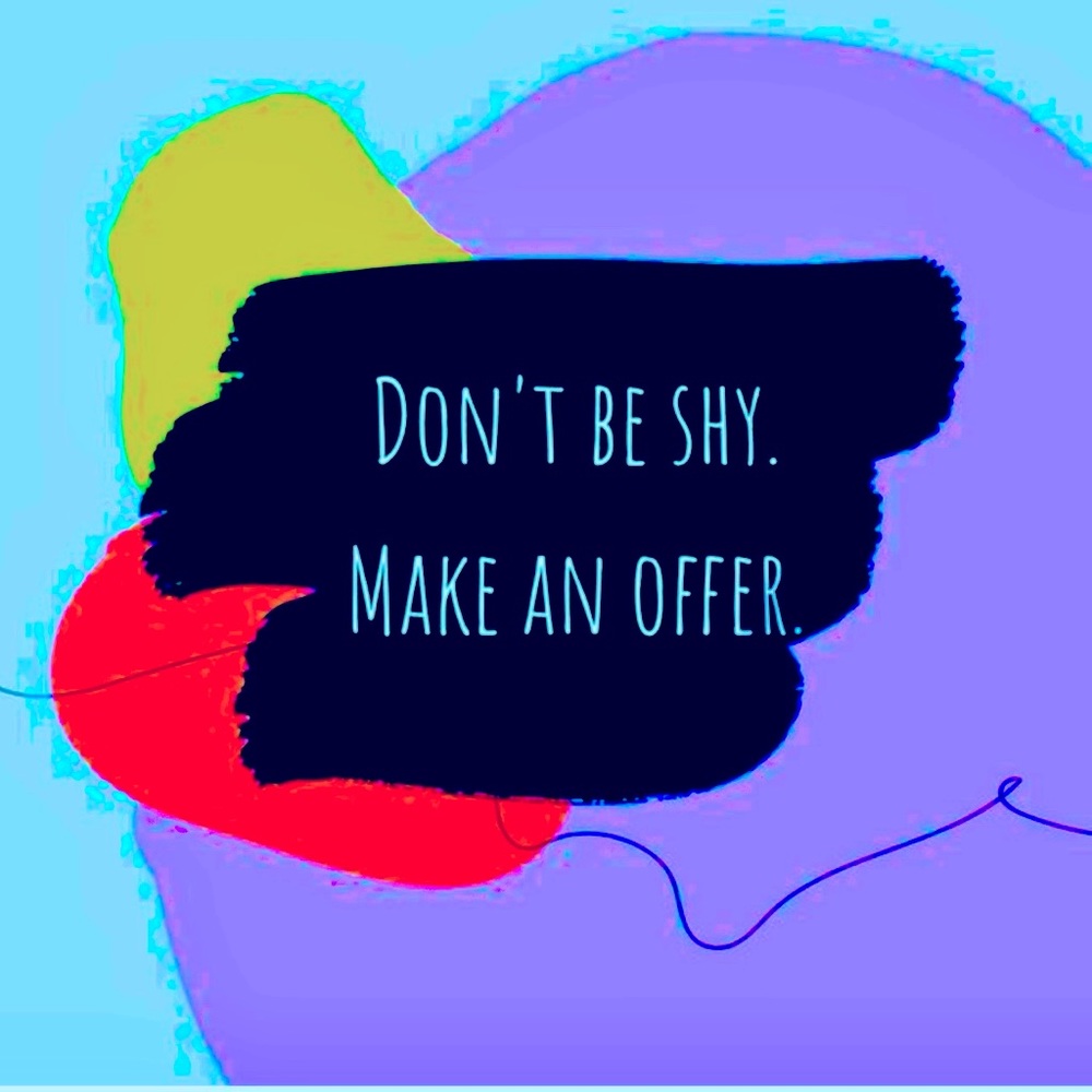 Reasonable offers welcomed!